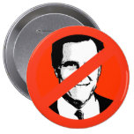 ANTI-MITT ROMNEY 2 PINS
