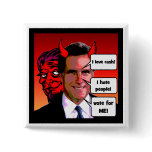 anti Mitt Romney Pins