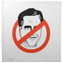 ANTI- MITT ROMNEY CLOTH NAPKINS