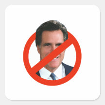 ANTI MITT ROMNEY STICKER