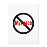 Anti Myspace Post Cards