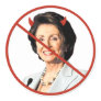 Anti Nancy Pelosi Round Sticker