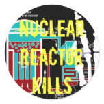 Anti-Nuclear Reactor Protest Products Sticker
