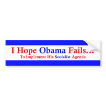 Anti-Obama 1 bumper stickers by cphine Anti-Obama 1 bumper stickers