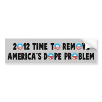 Anti Obama 2012 bumper stickers