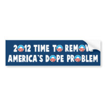 Anti Obama 2012 bumper stickers