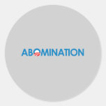 Anti-Obama - Abomination Stickers