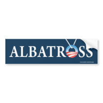 anti Obama "Albatross" bumper sticker