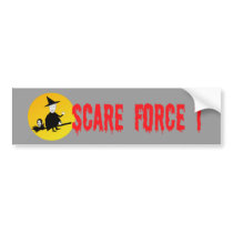 Anti Obama,anti Hillary Halloween Bumper Sticker