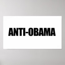 Anti-Obama - ANTIOBAMA Print