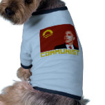 Anti-Obama: Barack Obama Communist Dog Tee Shirt