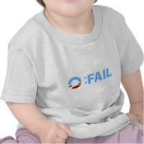 Anti-Obama: Barack Obama Fail Tee Shirt
