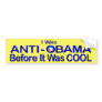Anti-obama before it was Cool Bumper Stickers