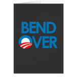 Anti-Obama - Bend Over cards