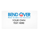 Anti-Obama - Bend Over for change Photo Card Template