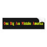 Anti Obama Big Mistake Bumpersticker Bumper Sticker