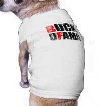 Anti-Obama - BUCK OFAMA 2 black Faded.png pet clothing