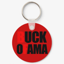 Anti-Obama - BUCK OFAMA keychains