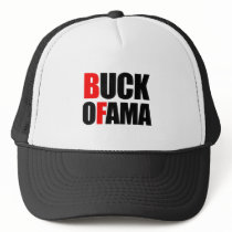 Anti-Obama - BUCK OFAMA T-SHIRT Trucker Hats