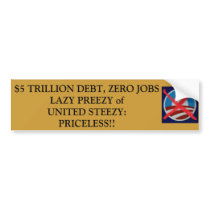 Anti Obama Bumper Sticker