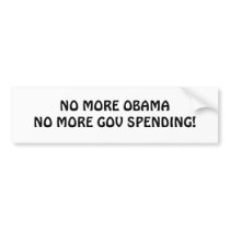 Anti Obama Bumper Sticker