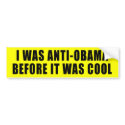 Anti-Obama Bumper Sticker bumper stickers