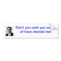 Anti Obama Bumper Sticker