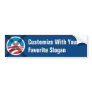 Anti-Obama Bumper Sticker - Add Your Slogan Anti-Obama Bumper Sticker - Add Your Slogan