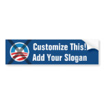 Anti Obama Bumper Sticker MAKE YOUR OWN!