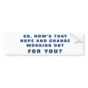 Anti-Obama Bumpersticker by hqstickers Anti-Obama Bumpersticker