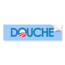 Anti-Obama Bumpersticker - Douche by antiobama Anti-Obama Bumpersticker - Douche