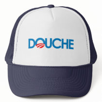 Anti-Obama Bumpersticker - Douche Hat