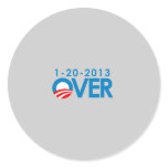 Anti-Obama Bumpersticker - Over 1-20-2013