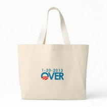 Anti-Obama Bumpersticker - Over 1-20-2013 Bags