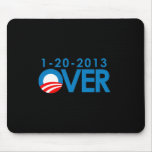Anti-Obama Bumpersticker - Over 1-20-2013 mousepads