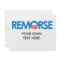 Anti-Obama Bumpersticker - Remorse invitations by antiobama Anti-Obama Bumpersticker - Remorse invitations
