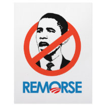 Anti-Obama Bumpersticker - Remorse letterhead