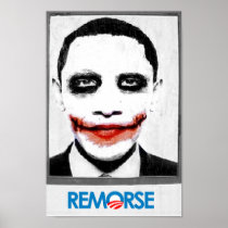 Anti-Obama Bumpersticker - Remorse Poster