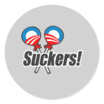 Anti-Obama Bumpersticker - Suckers 2