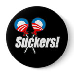 Anti-Obama Bumpersticker - Suckers Pins