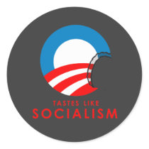 Anti-Obama Bumpersticker - Tastes like Socialism