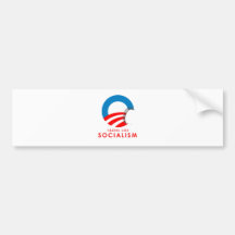Anti-Obama Bumpersticker - Tastes like Socialism Bumper Stickers