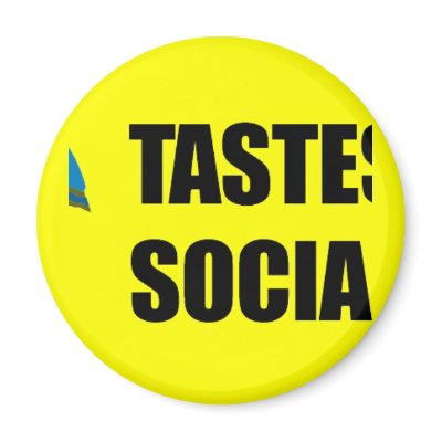 Anti-Obama Bumpersticker - Tastes like Socialism Fridge Magnet by antiobama