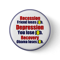 Anti Obama Pinback Buttons