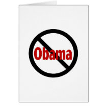 Anti Obama cards by TeeZazzle Anti Obama cards