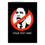 Anti-Obama Card / Customized