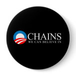 Anti-Obama - Chains we can believe in white