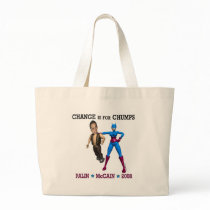 Anti-Obama Change is for Chumps Tote Bag