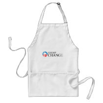 ANTI-OBAMA - CHUMP CHANGE BLACK- Faded.png aprons