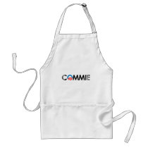 ANTI-OBAMA - COMMIE BLACK- Faded.png aprons